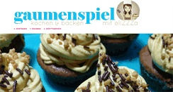 Desktop Screenshot of gaumenspiel.com