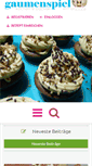 Mobile Screenshot of gaumenspiel.com